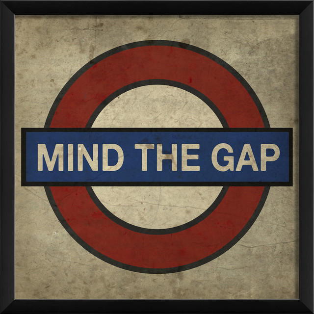 mind the gap London tube